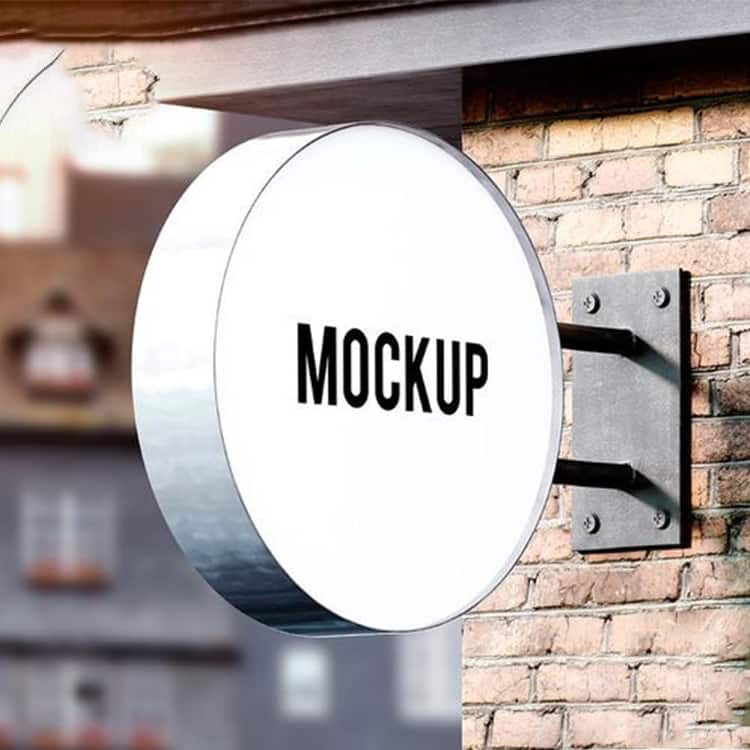 Acrylic LED Light Box Sign Outdoor Illuminated Signage