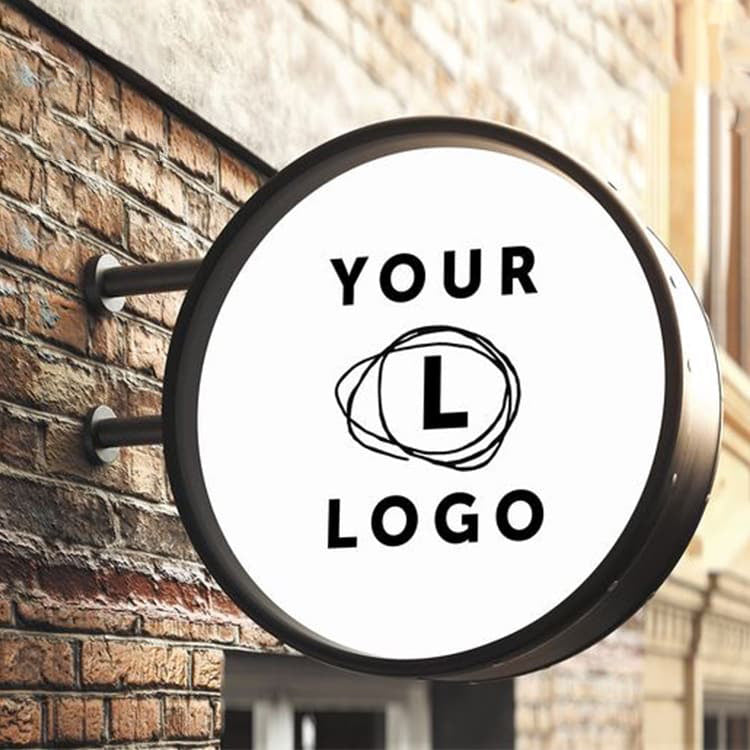 Projecting Light Box Sign for Exterior Advertising