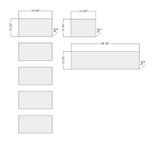 7 set of Full Acrylic Light Box Sample