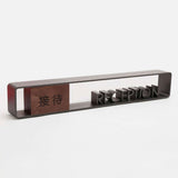 Modular Aluminum Oxide Solid Wood Conference Table Identification