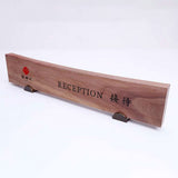 Customizable Aluminum Oxide Solid Wood Trade Show Table Displays