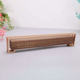 Slip-Resistant Aluminum Oxide Solid Wood Poolside Table Markers