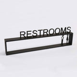 Impact-Resistant Aluminum Oxide Restroom Door Vandalism Plates