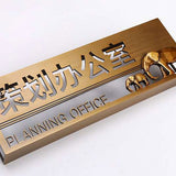 Thermal-Expansion Compensated Aluminum Office Fa莽ade Lettering