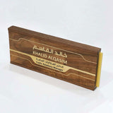 Corrosion-Resistant Aluminum Oxide Solid Wood Office Directory Boards