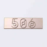 Vibration-Dampened 3D Aluminum Transit Hotel Signs