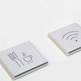 Custom-Engraved 3D Aluminum Suite Number Plates