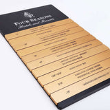 Modular Aluminum Directional Panels for Hospitality