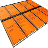 Modular Solid Wood-Aluminum Oxide Directional Panels