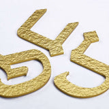 Eco-Friendly Recycled Metal Hotel Signage