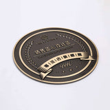 Thermal-Adaptive Aluminum Room Signage