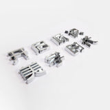Weatherproof Stainless 3D Directory Signs for Mixed-Use Developments
