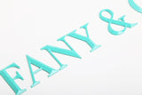 Customizable Bronze 3D Logos for Premium Retail Centers