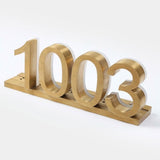 Anti-Graffiti Aluminum Building Identifiers for Urban Offices