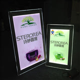 A3 Crystal Light Box LED Sign for Menu Board