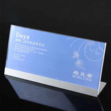 Acrylic Desk Sign Custom Office Nameplate Signage