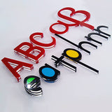 Acrylic Letter Non-illuminated Laser Cut Sign for Interior