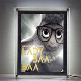 Advertising Crystal Light Boxes Interior LED Poster Sign