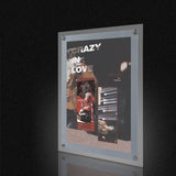 Advertising Crystal Light Boxes Interior LED Poster Sign