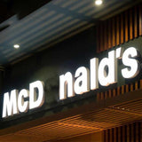 Aluminum Channel Letter | Super LED Chain Store Sign