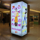 Aluminum Extruded Light Box Sign Illuminated Advertising