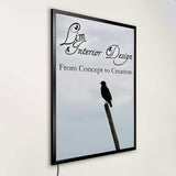 Aluminum Frame Light Box Illuminated LED Display