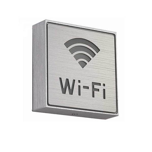 Aluminum LED Sign Brushed Metal Door Number Light Box – FastMetalSign