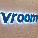 Backlit Channel Letters Illuminated Outdoor Commercial Sign