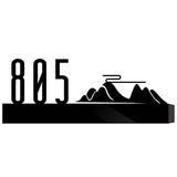 Backlit Door Sign LED Illuminated Hotel Room Number