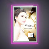 Backlit Slim Light Box LED Clear Crystal Lightbox