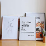 Cheap Photo Frames Brushed Aluminum Display