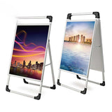 Custom A Frame Sign Double Side Metal Poster Board
