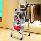 Custom Sidewalk Signs Aluminum Metal Poster Stand