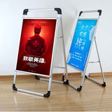 Custom Sidewalk Signs Aluminum Metal Poster Stand