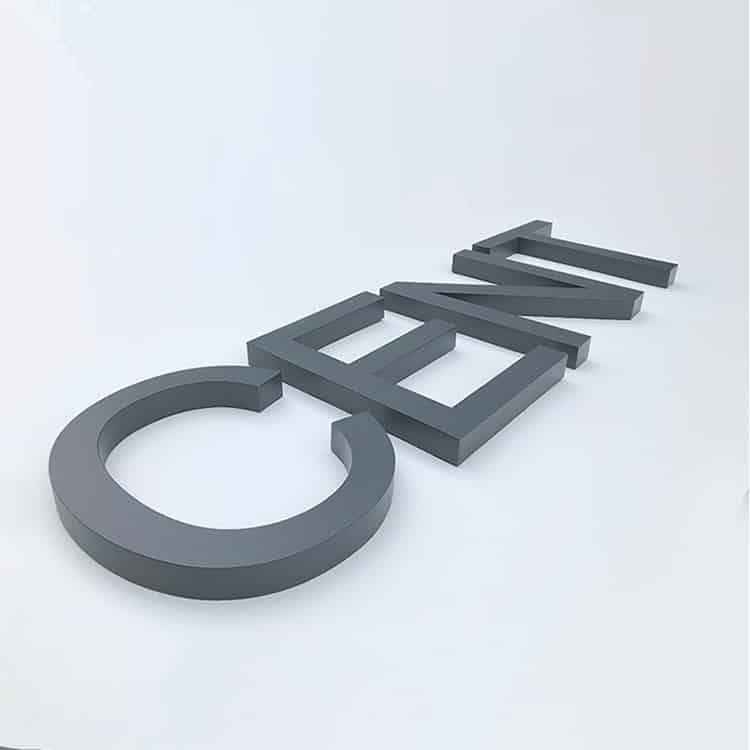 Dimensional Letter Signage 3D Exterior Signs – FastMetalSign