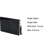 Fabric Light Box Profile LED Aluminum Alloy Extruded Sign