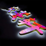 Front and Backlit Letter 3D Build Up Acrylic Sign