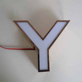 Front Lit Letter & Logo | Custom Exterior Channel LED Sign