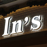 Frontlit and Backlit Letter LED 3D Acrylic Sign