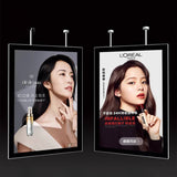 Hanging Magnetic Light Box Advertising Poster Sign