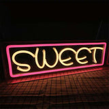 Interior Neon Signs Illuminated Wall Mount Electric Sign