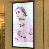 LED Aluminum Light Box Poster Frame interior Advertising