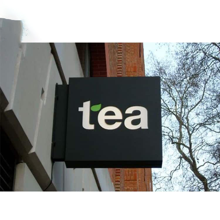 Led Blade Sign Light Box Exterior Building Advertising Signage ...