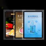 LED Clear Light Boxes Illuminated Advertising Sign