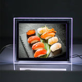 LED Clear Light Boxes Illuminated Advertising Sign