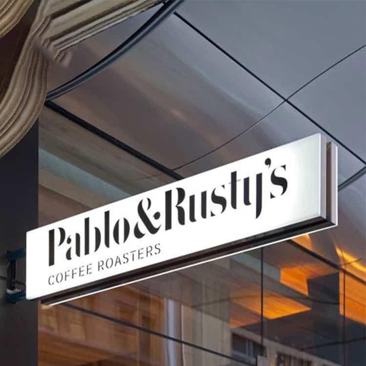 Led Box Building Signage LED Cube Light Box Signage Illuminated LED Display – FastMetalSign