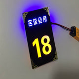 LED Hotel Signs Wall Mount Metal Room Door Signage