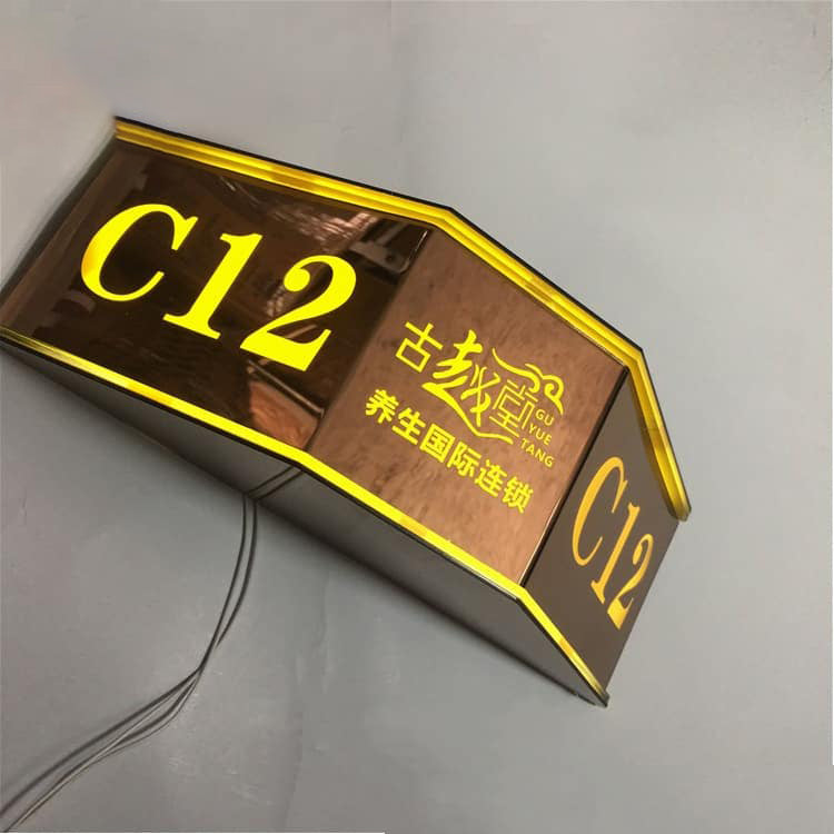 Led Number Signange LED Number Signage Illuminated Custom Modern Sign – FastMetalSign