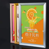 LED Poster Clip Frame Ultra Slim Advertising Light Box Sign