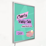 LED Snap Frame Sign Ultra Slim Backlit LED Light Box